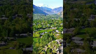 Arail View Of Town ChitralBG Music Calm downyoutubeshorts nature chitral tourism [upl. by Aisyat779]