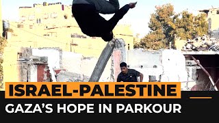 Gaza’s Palestinian athletes find resilience in parkour  Al Jazeera Newsfeed [upl. by Fee]