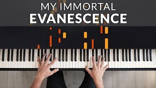 My Immortal  Evanescence  Tutorial of my Piano Cover [upl. by Eirtemed425]