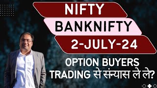 Nifty Prediction and Bank Nifty Analysis for Tuesday  2 July 24  Bank NIFTY Tomorrow [upl. by Danieu]