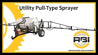 ATV Pull Type Sprayer  200 Gallon  30 Breakaway Booms  Manual Control  River Bend Industries [upl. by Odlanyar985]