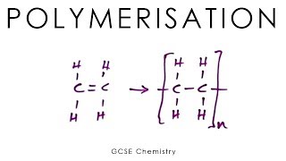 Polymerisation Addition  Chemistry GCSE old version [upl. by Ynttirb]