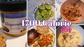 WHAT I EAT IN A DAY  AROUND 1700ish CALORIES  VLOG [upl. by Tatiana532]