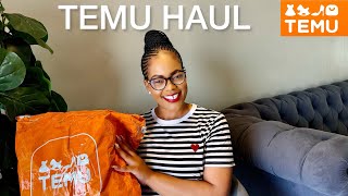 TEMU HAUL Amazing quality product I’m impressed  Free shipping  South African YouTuber [upl. by Sherar]