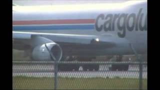 Cargolux 747 Takeoff [upl. by Pearl]