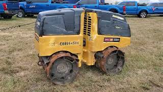 2017 Bomag BMP 8500 Remote Controlled Soil Compactor  For Sale  September 11th [upl. by Fitz]