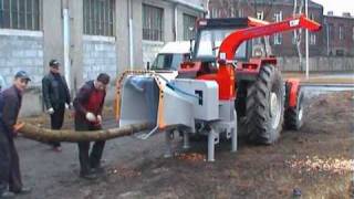 Rębak Skorpion 250R Tekanmotor wood chipper [upl. by Ahsienor]