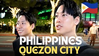 First Time in QUEZON CITY PHILIPPINES Twins SHOCKED in Metro Manila 🇵🇭 [upl. by Rekyr]