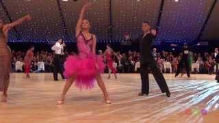 Evgeniy Smagin amp Polina Kazatchenko  WDC World Championship Professional Latin 2014  14 Rumba [upl. by Flo]