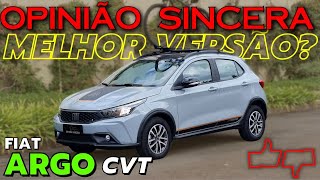 Fiat Argo CVT  automático mais BARATO do Brasil Versão Trekking é a melhor Preço consumo Vale [upl. by Radmilla]