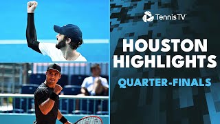 Tiafoe vs Thompson Shelton Giron amp Etcheverry Feature  Houston 2024 Quarterfinals Highlights [upl. by Asined]