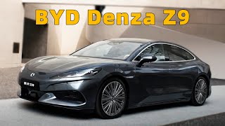 BYD Denza Z9 details 46000 0100 kmh 36s features crab walk mode and compass turning [upl. by Aielam729]