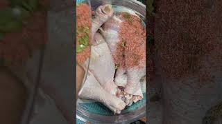 oven baked chicken legs recipe chickenlegpiece chickenlegrecipe chickenrecipes [upl. by Aikemahs]