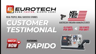 KelTecs Production Revolution How The Rapido Quadrupled P17 Firearm Output [upl. by Tecla]