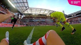 Body Cam Cable Guy und die Tore aus Sicht der FCSpieler im Video [upl. by Alexine923]