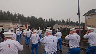 Harthill Loyalists flute band  Dykehead fb 30th anniversary parade 2023 [upl. by Joscelin]