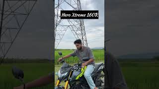 Hero Xtreme 160R 4v Review shorts shortvideo heronewbike newbike [upl. by Ariana]