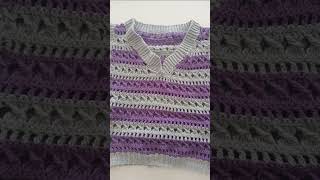 Up next vest cardigan vneck crochetcardigan [upl. by Yruoc]