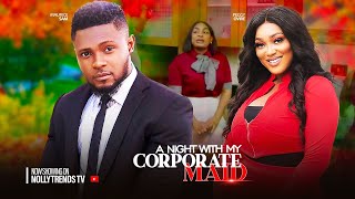 A NIGHT WITH MY CORPORATE MAID  Maurice Sam Peggy Ovire  Nigerian Movies 2024 Latest Full Movies [upl. by Ahsitneuq675]