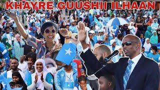 GUUL RAYSAL WASAARE XASAN CALI KHAYRE KU FARXAY GUUSHII ILHAAN OMARQAC KAYEERSIISEY SOMALI DIIDKII [upl. by Ihcelek]