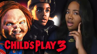 WATCHING CHILDS PLAY 3 BECAUSE IT DESERVES BETTER  CHILDS PLAY 3 COMMENTARYREACTION [upl. by Enar]