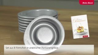 Backförmchen «Gourmet» von Betty Bossi [upl. by Esertal837]