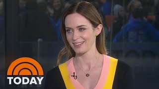 Emily Blunt Talks About ‘Huntsman’ And Her ‘More Laid Back’ Second Pregnancy  TODAY [upl. by Sauer]