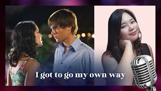 I Got To Go My Own Way Karaoke Duet High School Musical  Sing the Male Part  Arzu Amore [upl. by Akemahs627]