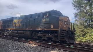 Signal Change For CSX M42206 NB Manifest Train As They Get Ready To Depart Florence SC csx [upl. by Grounds]