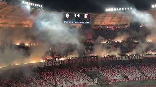 Bari Fans Amazing Stroboscope Pyro Show vs Catanzaro  Serie B 18102024 🔥 [upl. by Giaimo]