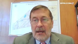 Video Now Mass State Rep James Hawkins on South Attleboro station reopening [upl. by Llenra451]