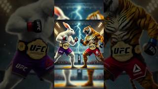 Rabbit 🆚tiger🐰🐯 Revenge 🔥 story rabbit panda cat catlover kittten cats subscribe ai shorts [upl. by Russ207]