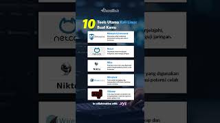 10 Tools Utama Kali Linux shorts DomaiNesia linuxforbeginners linuxskills programmers [upl. by Einad]