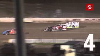 42614  UMP DIRTcar Modified battle for the lead  The Eldora Slidejob [upl. by Verada]