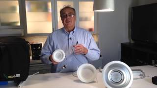 MaxLite LED Recessed Downlight Retrofits [upl. by Zipnick951]