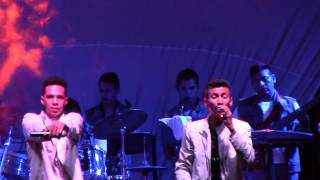 KRISMA BAND  Cumbia mix 2  Concepción Batres Dic 5  2015 [upl. by Perrins837]