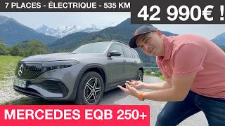 Essai Mercedes EQB 250  7 places électrique à 43 000€ [upl. by Rinum67]