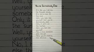 flora cash you’re somebody else lyrics floracash lyrics [upl. by Lytle270]