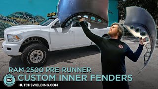 RAM 2500 PreRunner Custom Fabricated Inner Fenders [upl. by Samara]