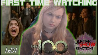 THEYRE NOT ALONE  The 100 1x01  quotPilotquot Reaction [upl. by Dale]