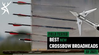 Best Crossbow Broadheads Of 2021  Field Test [upl. by Elyac]