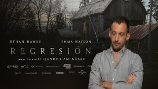 Entrevista con Alejandro Amenábar por el estreno de Regresión [upl. by Chemush]