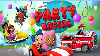 Nick Jr Party Racers  Dora The ExplorerBubble Guppies Team UmiZoomi PAW Patrol Wallykazam [upl. by Figueroa]