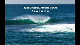 Cronulla Swell 31OCT [upl. by Idnod824]