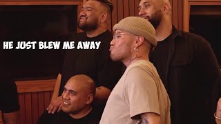 Amazing Grace  Stan Walker and The Levites  REACTION [upl. by Doreg]