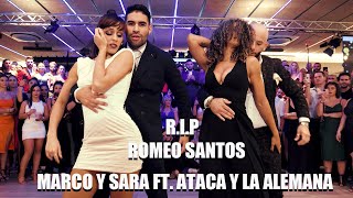 Romeo Santos  RIP  ATACA Y LA ALEMANA  MARCO Y SARA BACHATAVENGERS  BCN BACHATA CONGRESS 2022 [upl. by Lawlor]