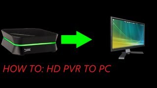 Tutorial How to Setup HD PVR PC [upl. by Lledo]