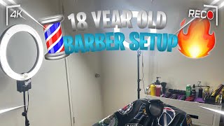 2023 Barber Setup  Prices  Teen Barber [upl. by Etteiluj896]