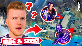 Covert Cavern HIDE AND SEEK in Fortnite [upl. by Ruthann394]