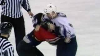 Jarkko Ruutu vs Byron Ritchie Nov 5 2005 [upl. by Wilie]